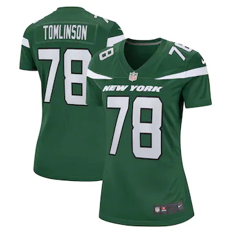 womens nike laken tomlinson gotham green new york jets game